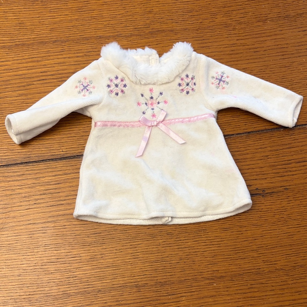 Bitty Baby Snowy Day Dress